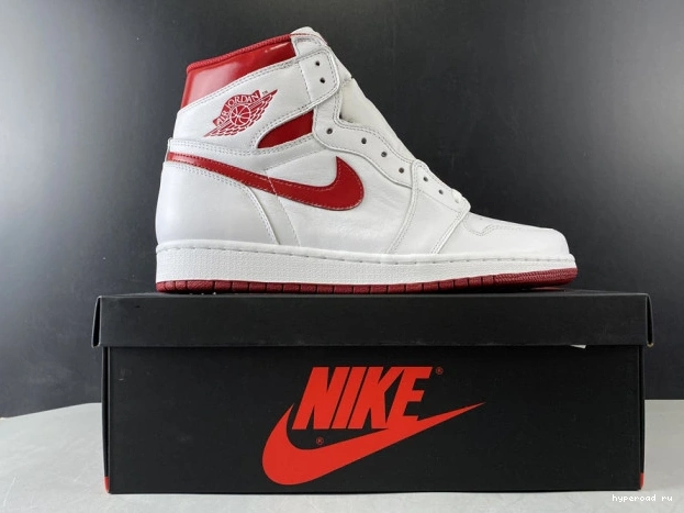 Jordan (2017) Retro Red Metallic 1 Air 555088-103 0704